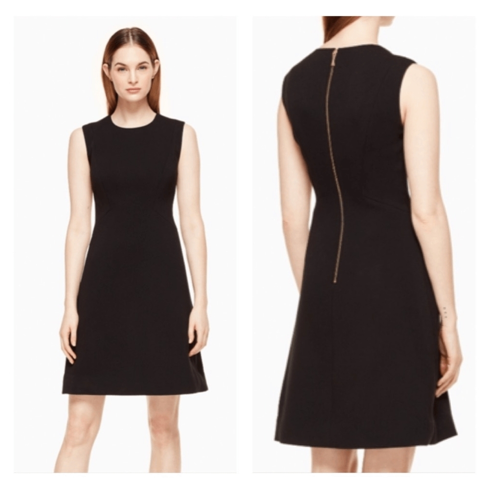 Kate Spade Elegant Black Sleeveless Dress